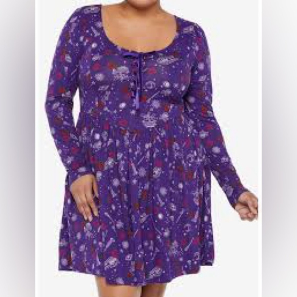 Her Universe Disney Hocus Pocus Icon Lace-Up Dress size 3X